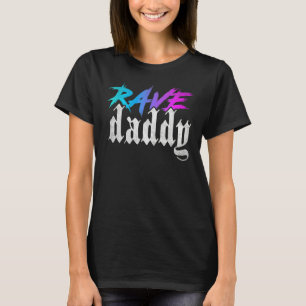 Camiseta Pai Rave Festa de Música Edm Techno House Raver