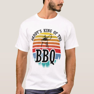 Camiseta Pai Rei Do Presente De Churrasco Engraçado De CHUR
