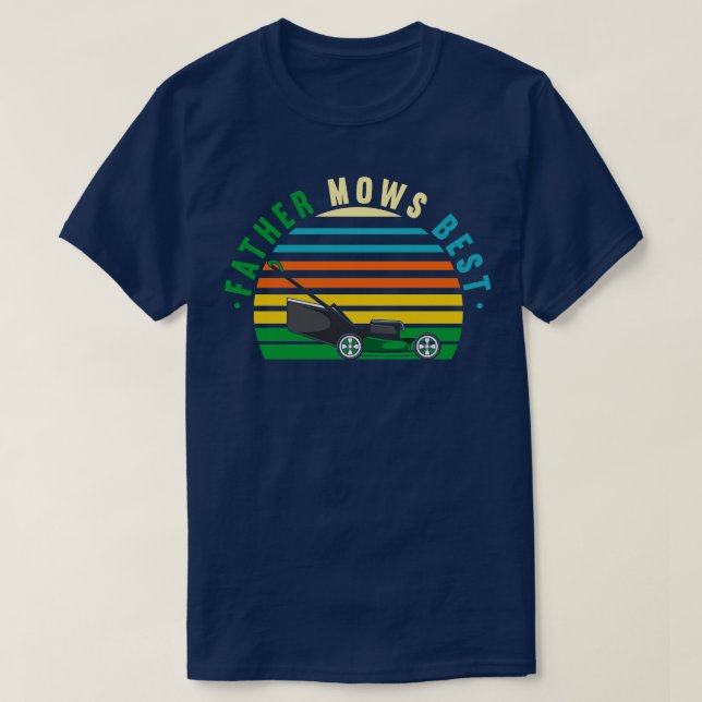 Camiseta Pai Remador do Lâmpago é o melhor 2 (Frente do Design)