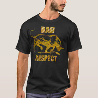 Camiseta Pai Respeitar Bull Design