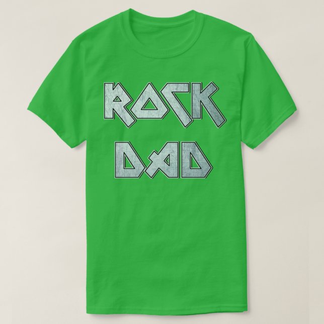 Camiseta Pai Rock (Frente do Design)