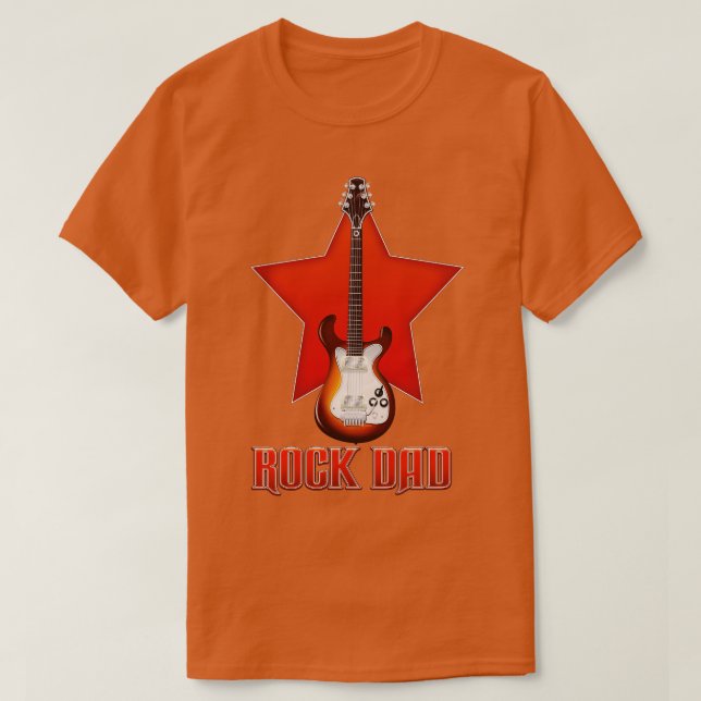 Camiseta Pai Rock (Frente do Design)