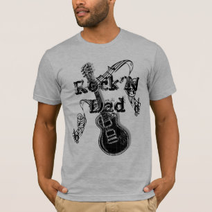 Camiseta Pai Rock'N - Presente para Pai