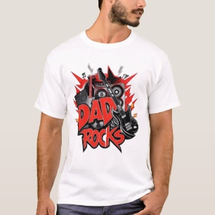 Camiseta Pai Rocks