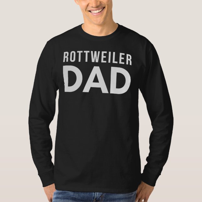 Camiseta Pai Rottweiler 14 (Frente)