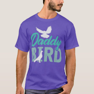 Camiseta Pai - Roupa Engraçado do Pigeon Bird
