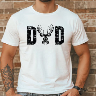 Camiseta Pai Rustic Deer Antler