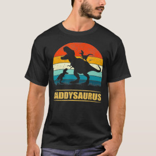 Camiseta Pai Saurus Pai Dinossauro T Re 2 Crianças Faia