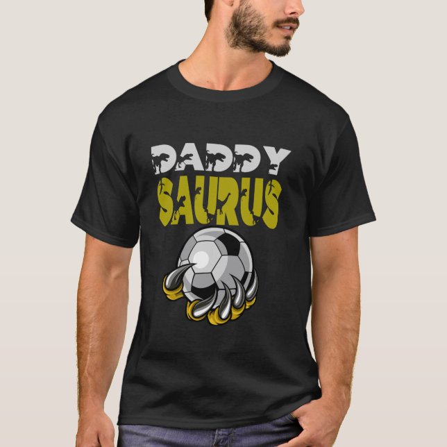 Camiseta Pai Saurus Rex Dinossauro Dia do Pai Família Espor (Frente)