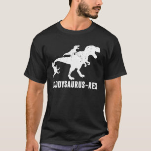 Camiseta Pai Saurus Rex Rex Dinossauro Pai Tio Avô