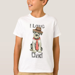 Camiseta Pai Schnauzer Standard