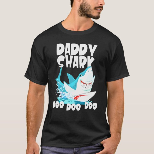 Camiseta Pai Shark Doo Doo Doo Tee (Frente)