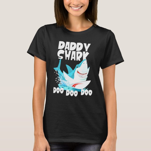 Camiseta Pai Shark Doo Doo Doo Tee (Frente)