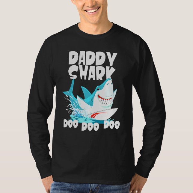 Camiseta Pai Shark Doo Doo Doo Tee (Frente)