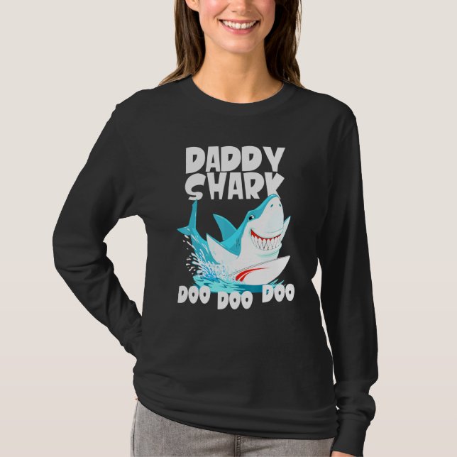 Camiseta Pai Shark Doo Doo Doo Tee (Frente)