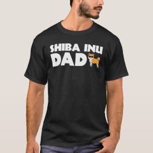Camiseta Pai Shiba Inu Funny Shiba Inu Proprietário de Pet 