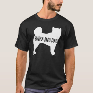 Camiseta Pai Shiba Inu Funny Shiba Inu Proprietário de Pet