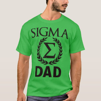 Camiseta Pai Sigma Masculino Presente Para O Dia de os pais