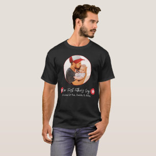 Camiseta Pai Simples Moderno Bebê Primeiro Dia de os pais