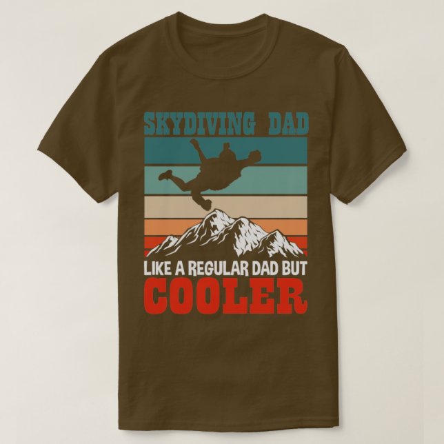 Camiseta Pai Skydiving (Frente do Design)