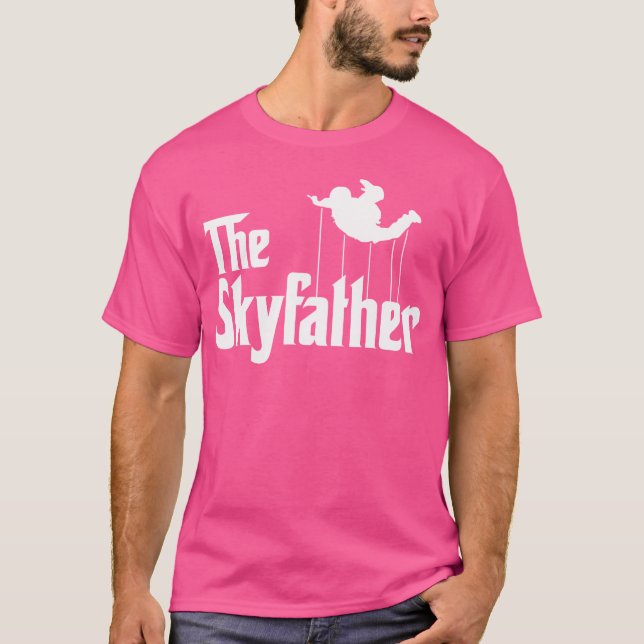 Camiseta Pai Skydiving Para Skydivers (Frente)