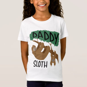 Camiseta Pai Sloth Amantes de os animais Hilarious Gift