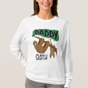Camiseta Pai Sloth Amantes de os animais Hilarious Gift