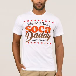 Camiseta Pai Soca de classe mundial
