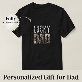 Camiseta Pai Sortudo