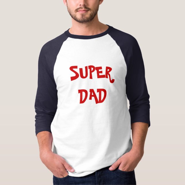 CAMISETA PAI SUPER (Frente)