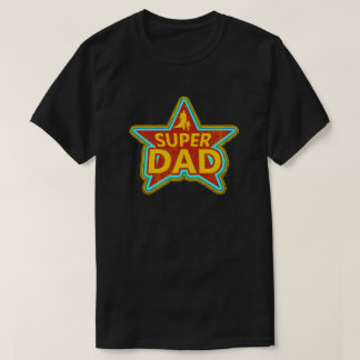 Camiseta Pai super da estrela