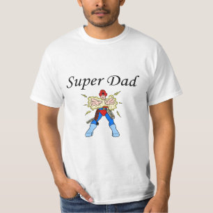 Camiseta Pai super (elétrico)