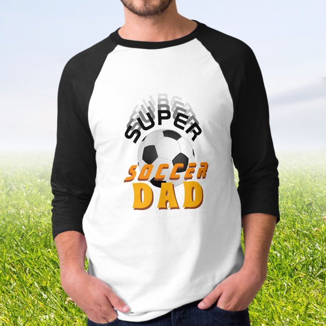 Camiseta Pai Super Futebol Ball Esporte (Criador carregado)
