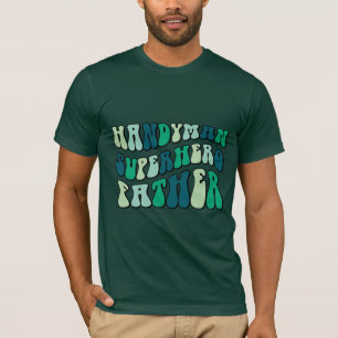 Camiseta Pai Super-Herói Maneta