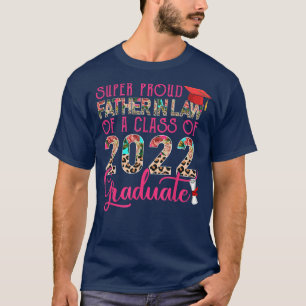 Camiseta Pai Super Orgulhoso De Direito De Uma Classe De Gr