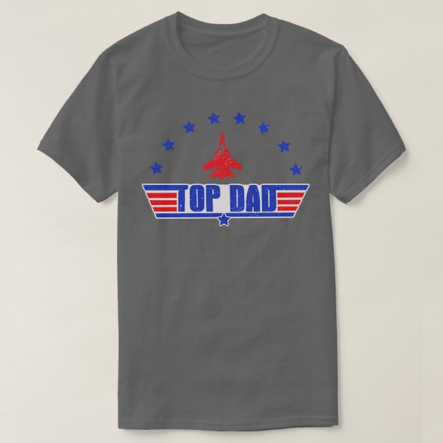 Camiseta Pai superior (Frente do Design)