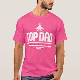 Camiseta Pai Superior do Dia de os pais Gun