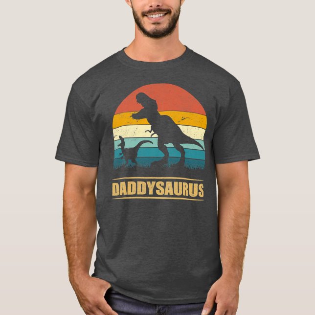 Camiseta Pai Surus Para Pai T Rex Dinossaur Engraçado (Frente)