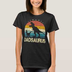 Camiseta Pai Surus Rex Dinossaur Dia de os pais Para Pai