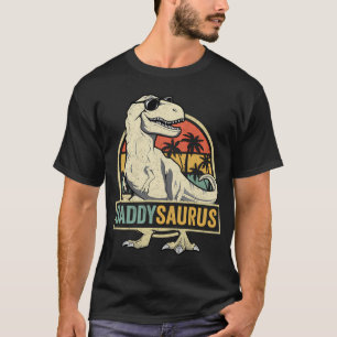 Camiseta Pai Surus T Rex Dinossaur Men Daddysaurus Family