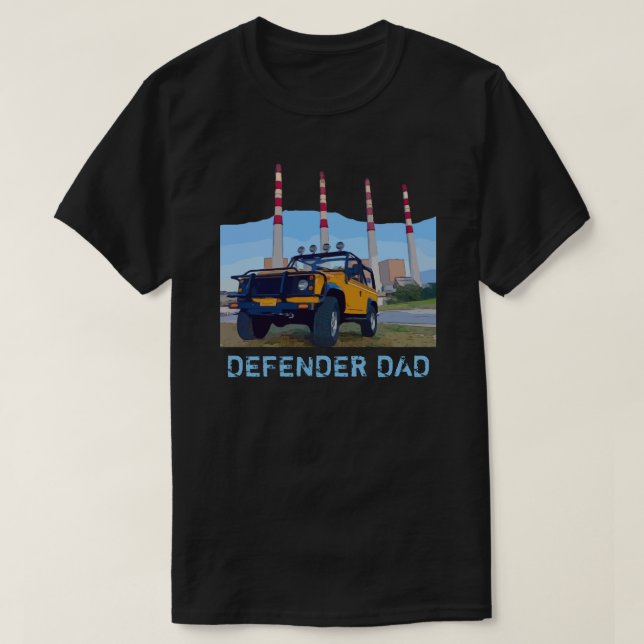 Camiseta PAI T-Shirt DEFENDER (Frente do Design)