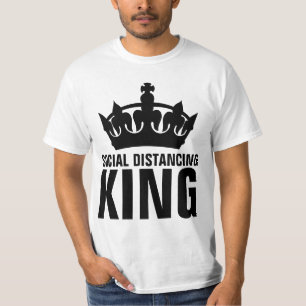 CAMISETA PAI T-SHIRTS DO REI DISTANCIANTE SOCIAL