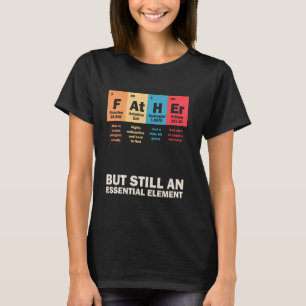 Camiseta Pai Tabela Periódica Química Elementos Ciência V