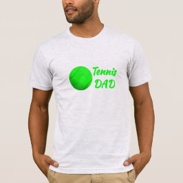 Camiseta Pai Tenista - Melhor Pai de Tênis