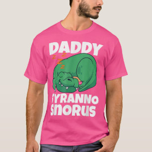 Camiseta Pai Tyranno Snorus Trex Dinossaur Men Da Pai