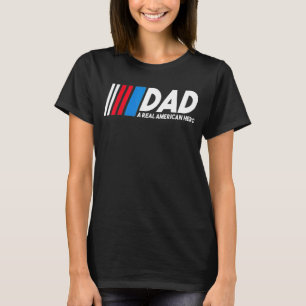 Camiseta Pai Um Dia de os pais Feliz Herói Americano