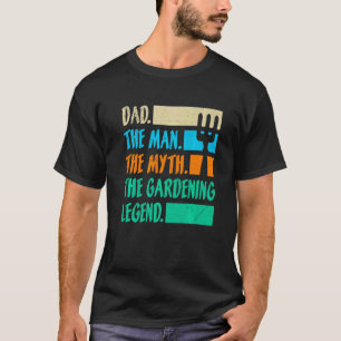 Camiseta Pai Um Homem O Mito O Jardim De Legenda