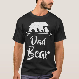 Camiseta Pai Urso Correspondente à Figurina de Natal da Fam