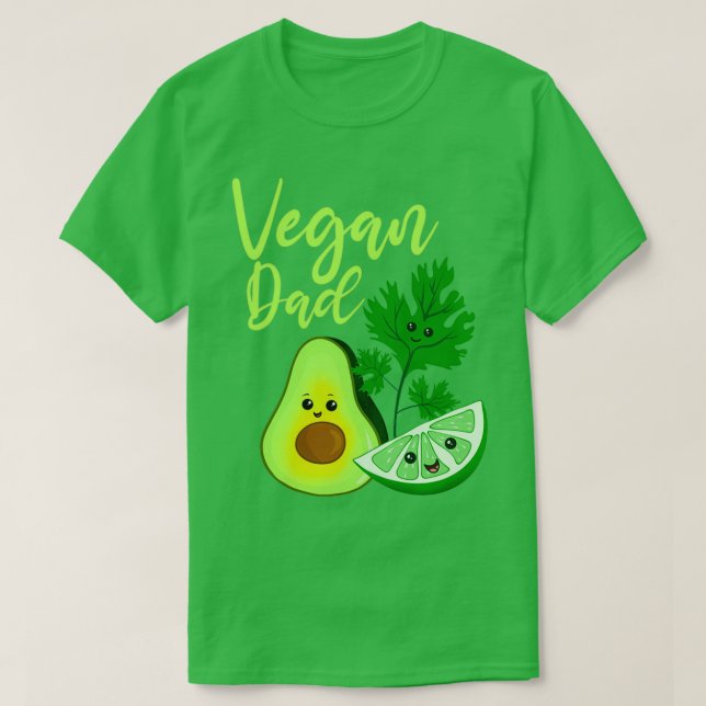 Camiseta Pai Vegan (Frente do Design)
