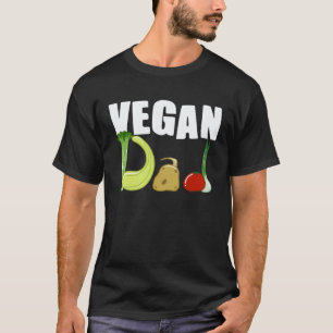 Camiseta Pai Vegano Dia dos Pais Vegetariano Veganismo Hom
